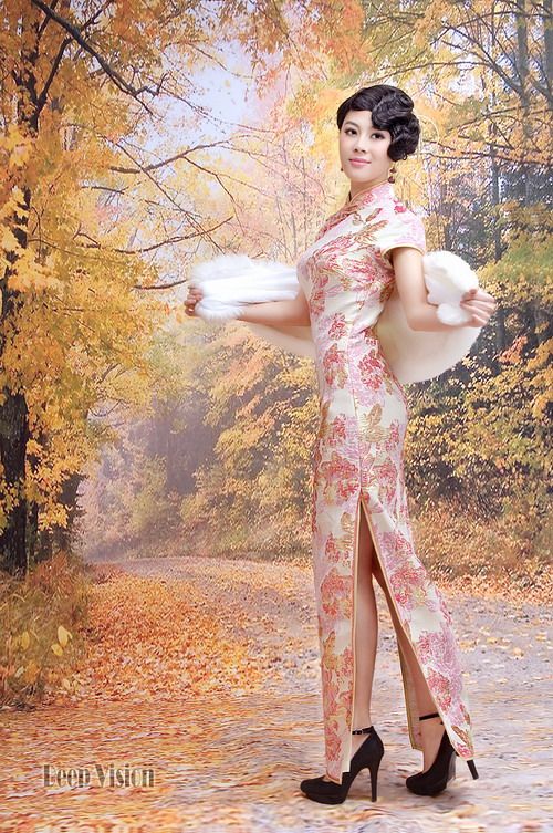 绝美复古造型旗袍写真