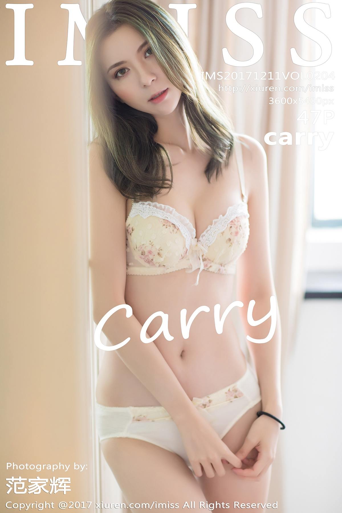 [IMiss爱蜜社] 2017-12-11 Vol.204 carry