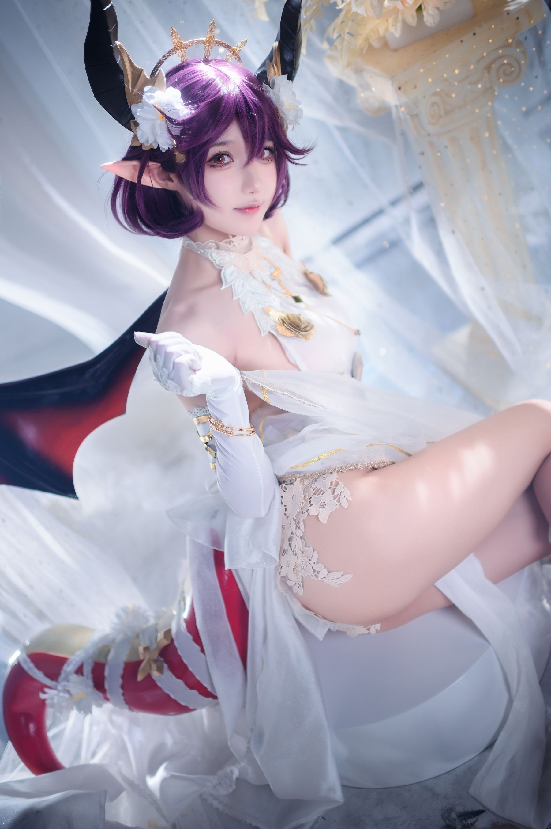 [COSPLAY]阿包也是兔娘 – 碧蓝幻想古蕾娅 龙娘