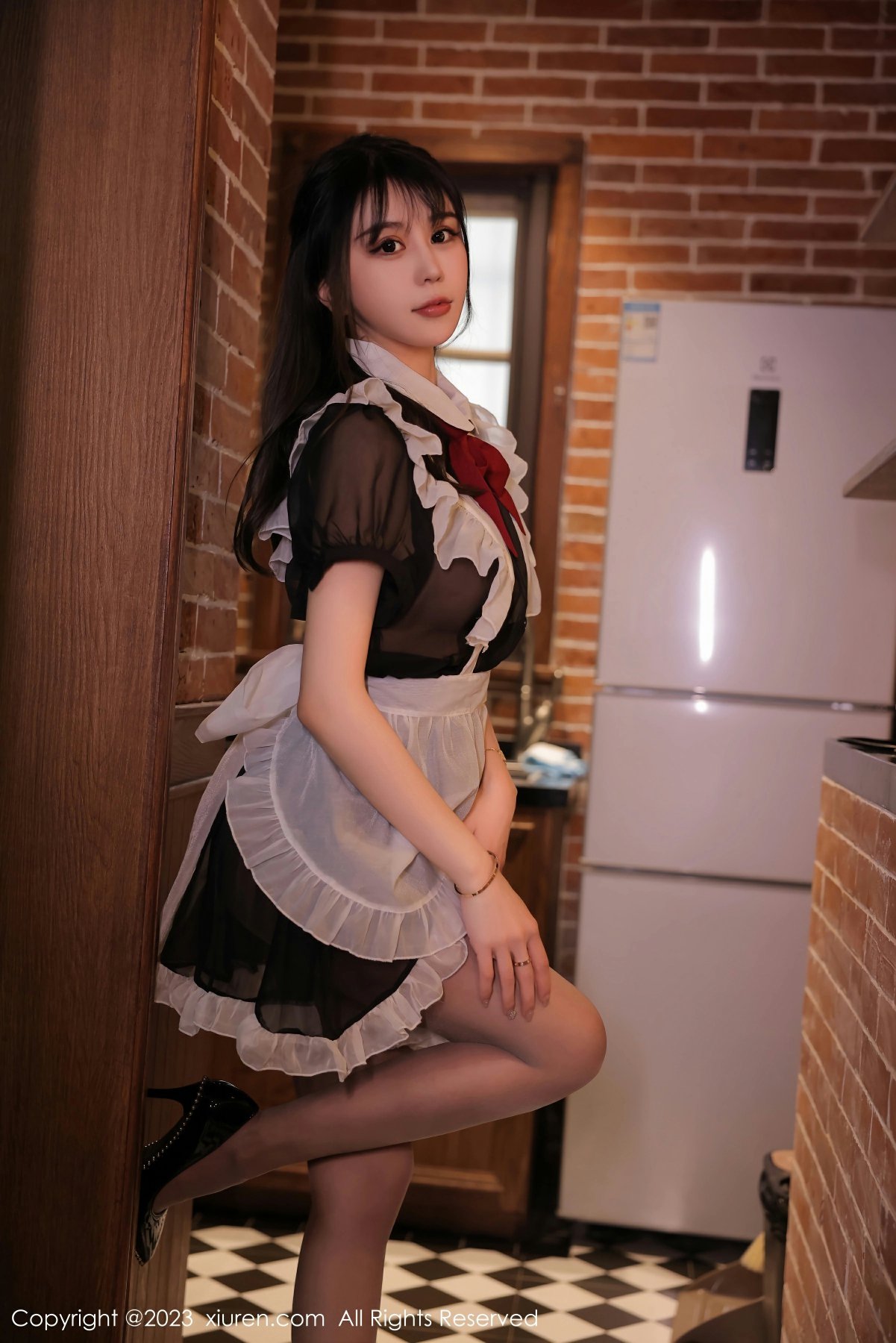 [XiuRen秀人网] 2023.02.23 No.6310 tina_甜仔 女仆服饰 性感写真 [62+1P]