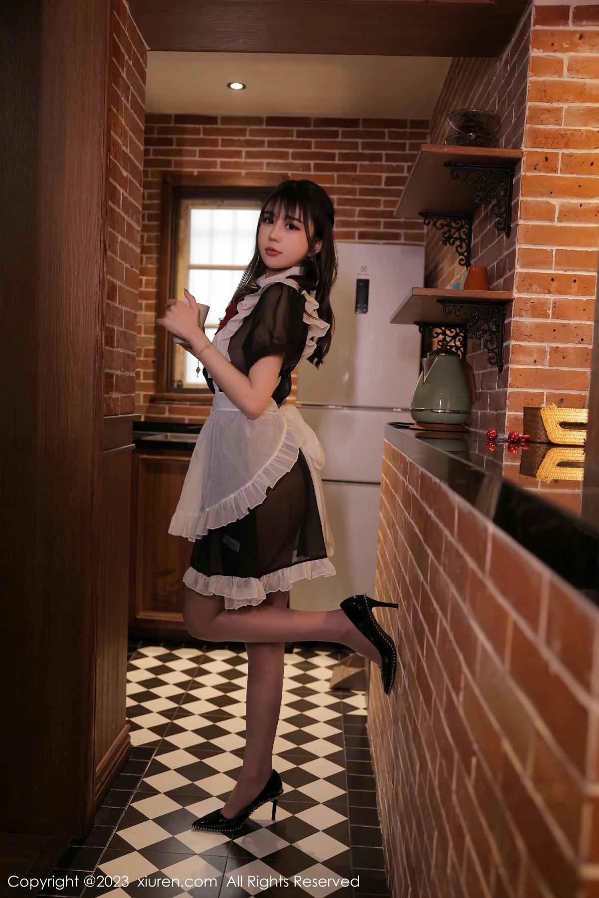 [XiuRen秀人网] 2023.02.23 No.6310 tina_甜仔 女仆服饰 性感写真 [62+1P]