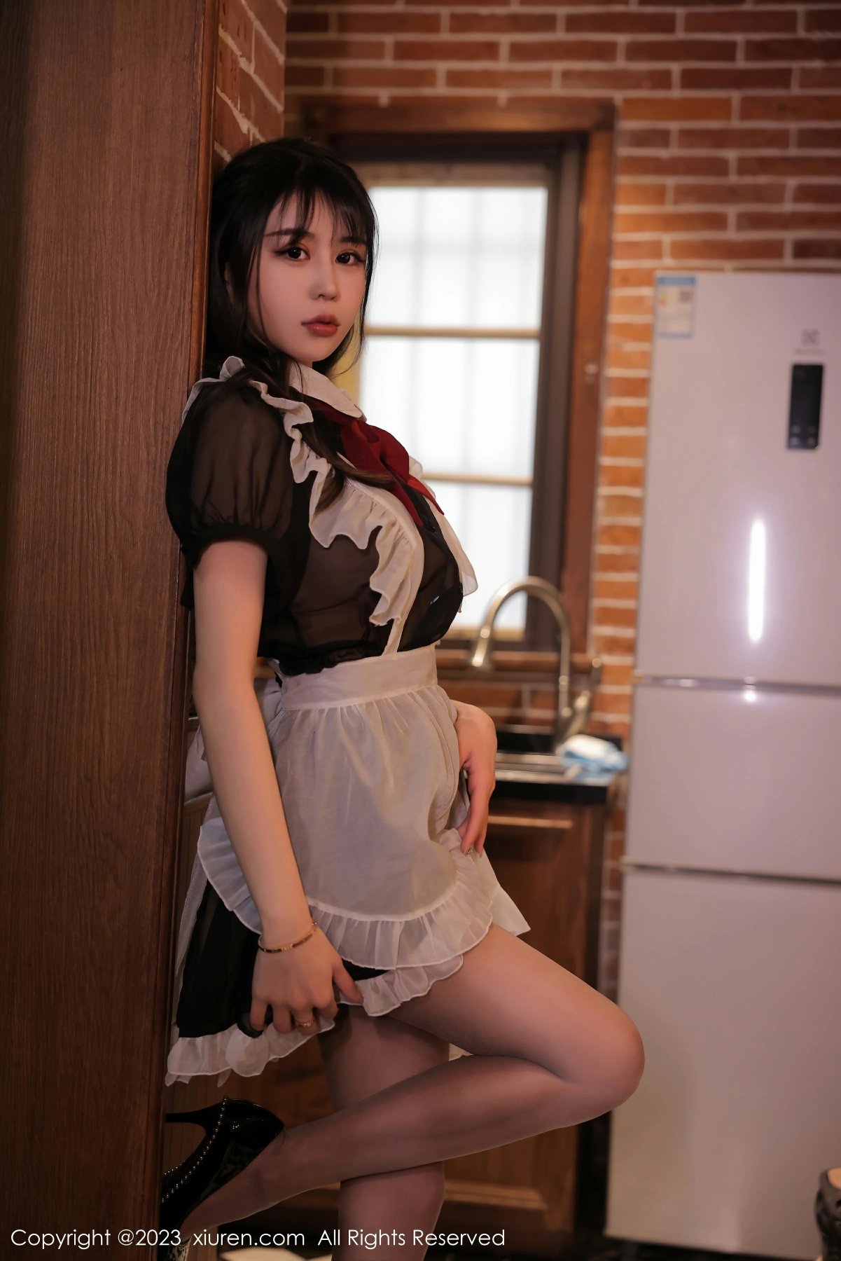 [XiuRen秀人网] 2023.02.23 No.6310 tina_甜仔 女仆服饰 性感写真 [62+1P]