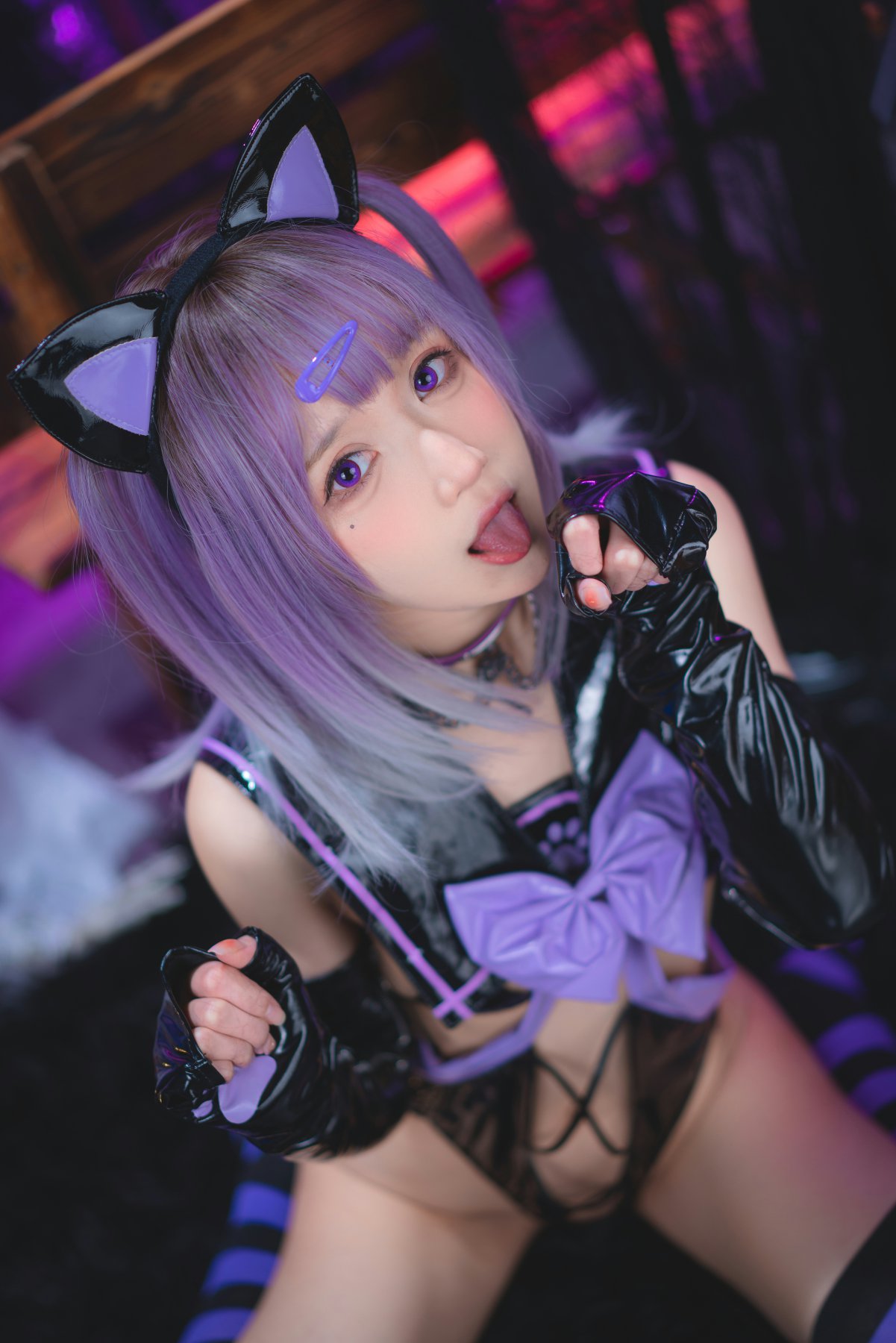 [COSPLAY]阿包也是兔娘 – 黑猫猫