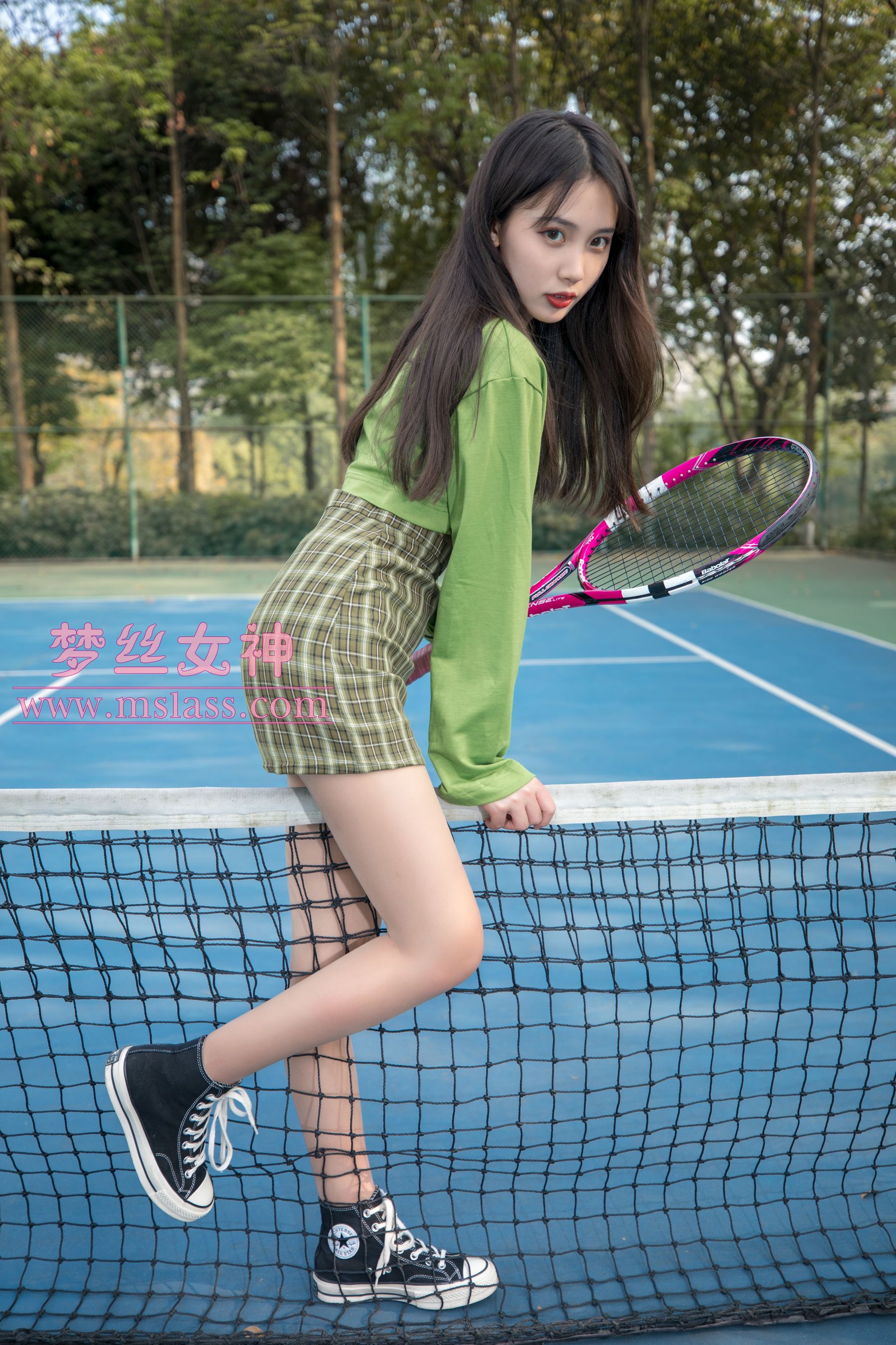 [MSLASS梦丝女神] 香萱 网球少女
