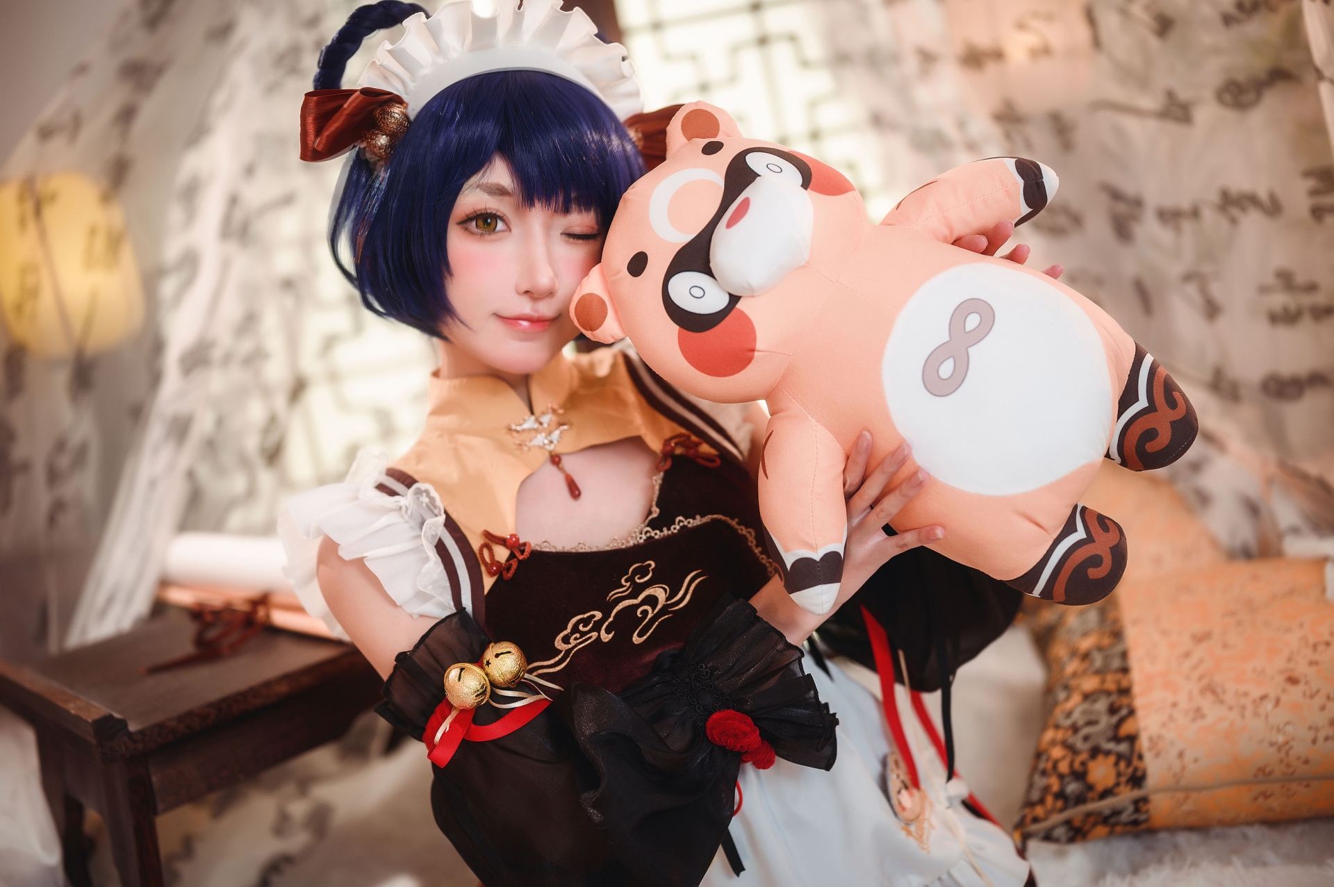 [COSPLAY]阿包也是兔娘 – 原神 香菱