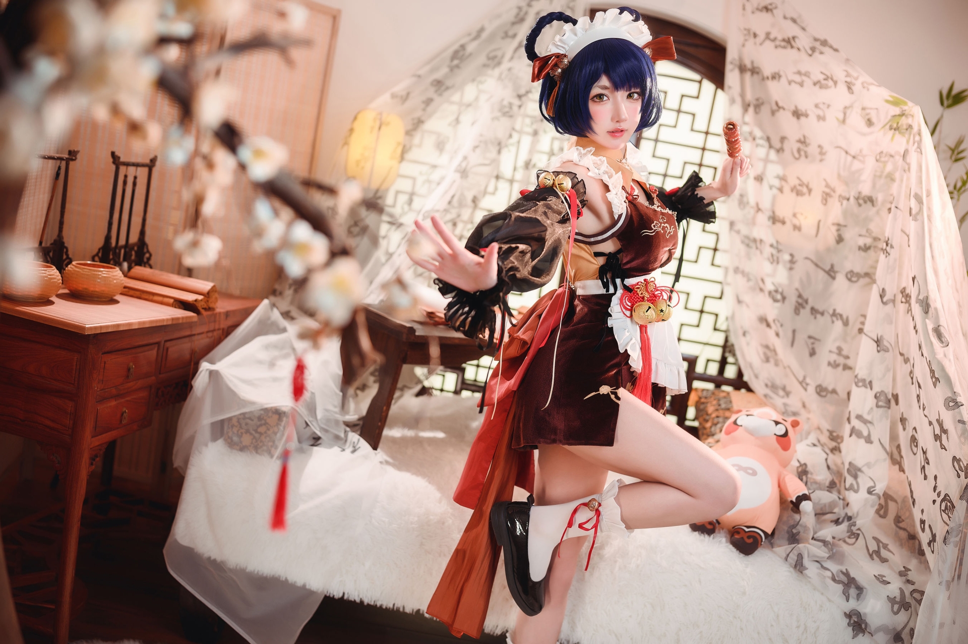 [COSPLAY]阿包也是兔娘 – 原神 香菱