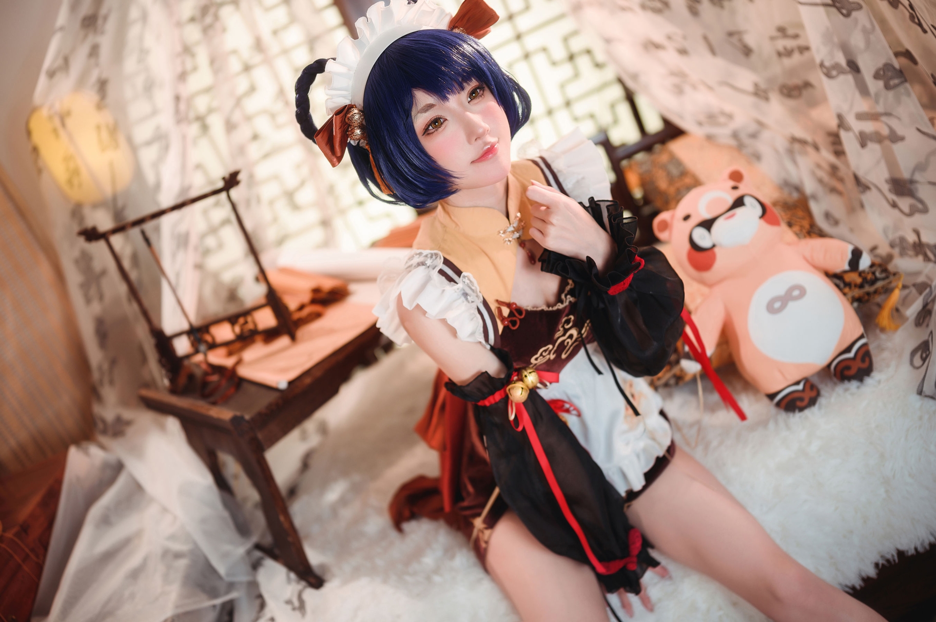 [COSPLAY]阿包也是兔娘 – 原神 香菱