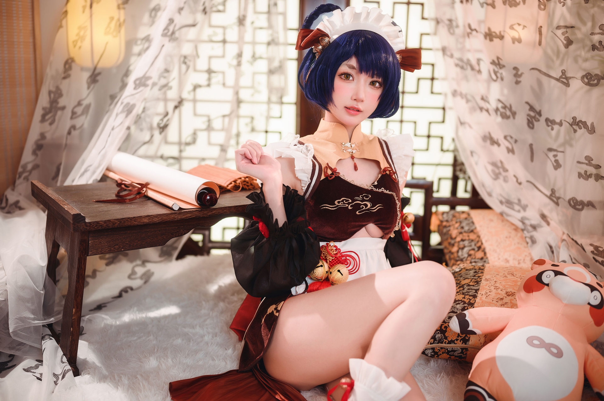 [COSPLAY]阿包也是兔娘 – 原神 香菱