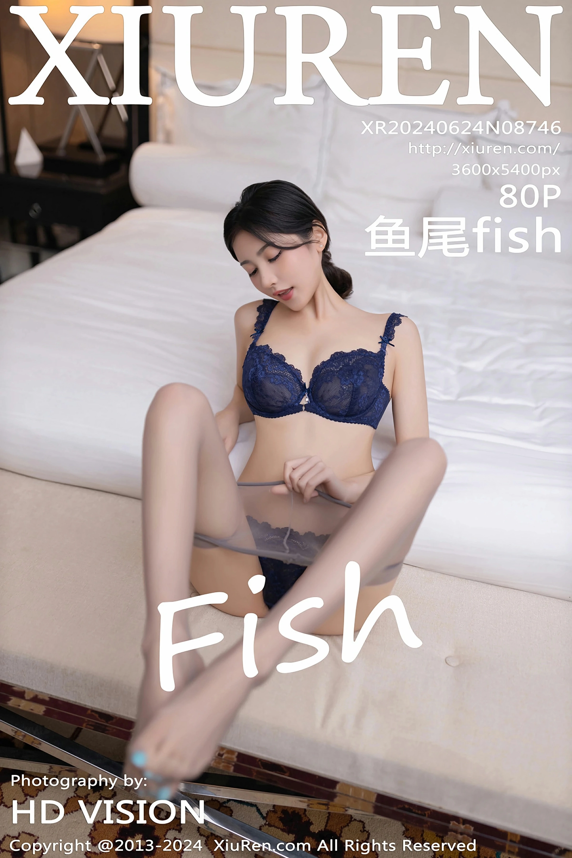 [XiuRen秀人网] 2024.06.24 No.8746 鱼尾fish 空姐制服 肉色丝袜 性感写真 [80+1P]