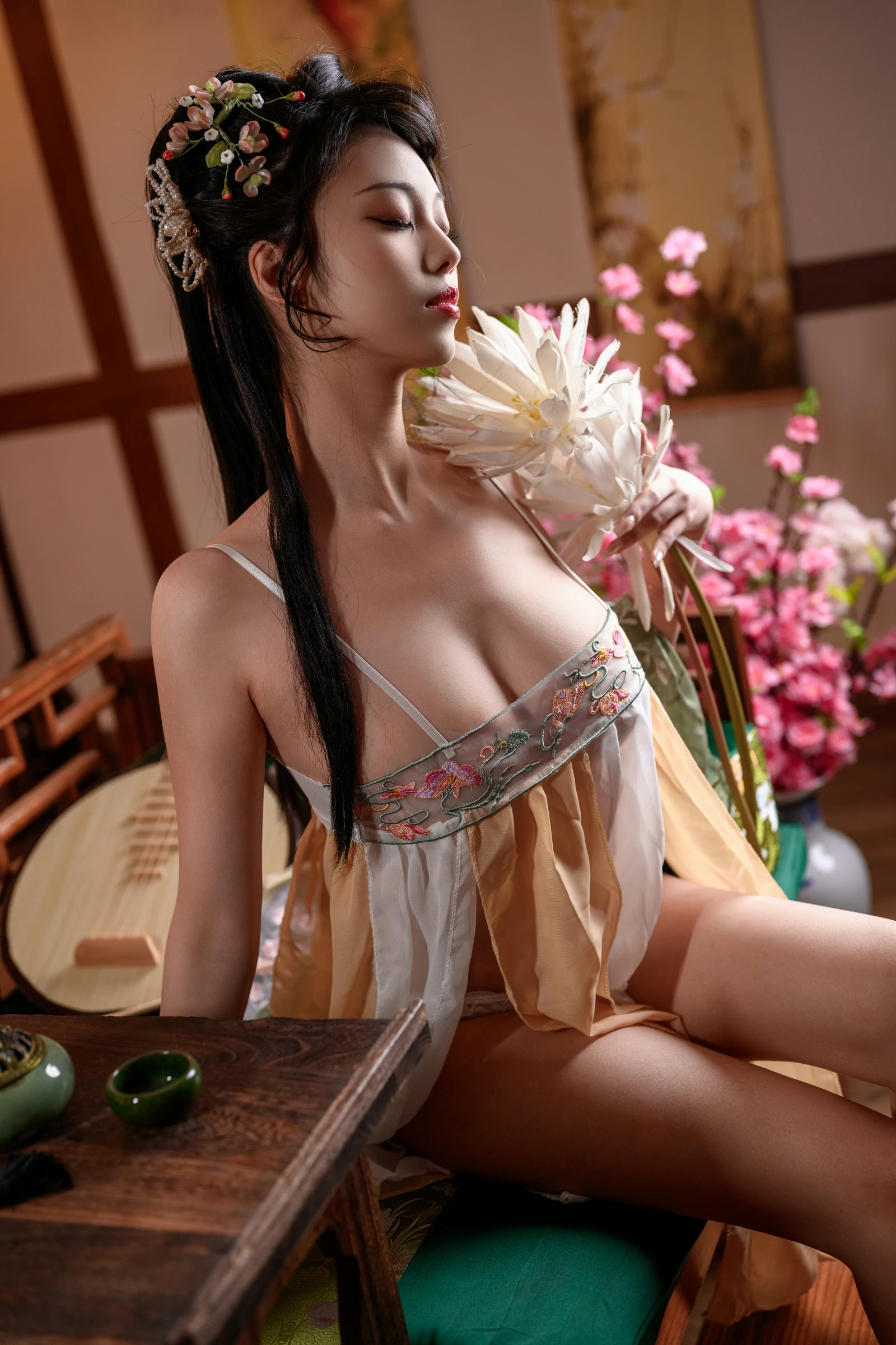 [COSPLAY]蜜汁猫裘 – 粉黛