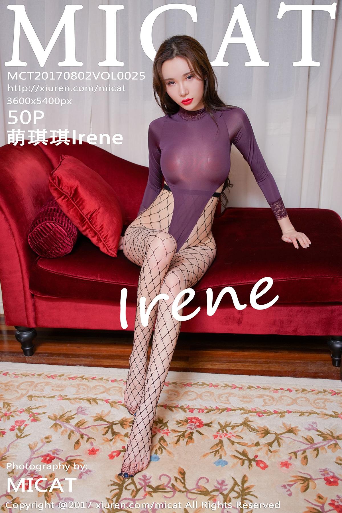 [MICAT猫萌榜] Vol.025 萌琪琪Irene [50+1P] 