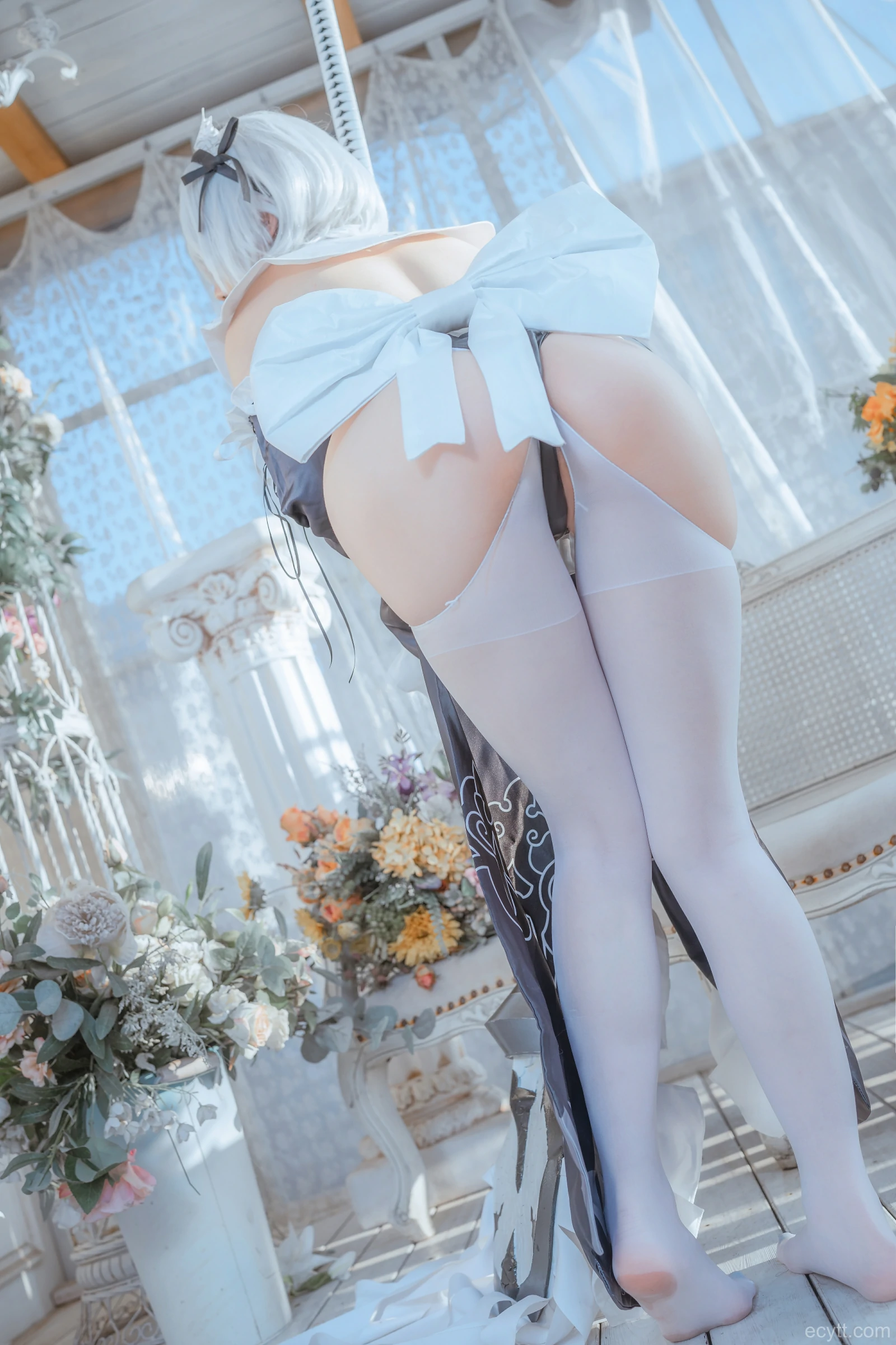 [COSPLAY]桃良阿宅 – 女仆2B